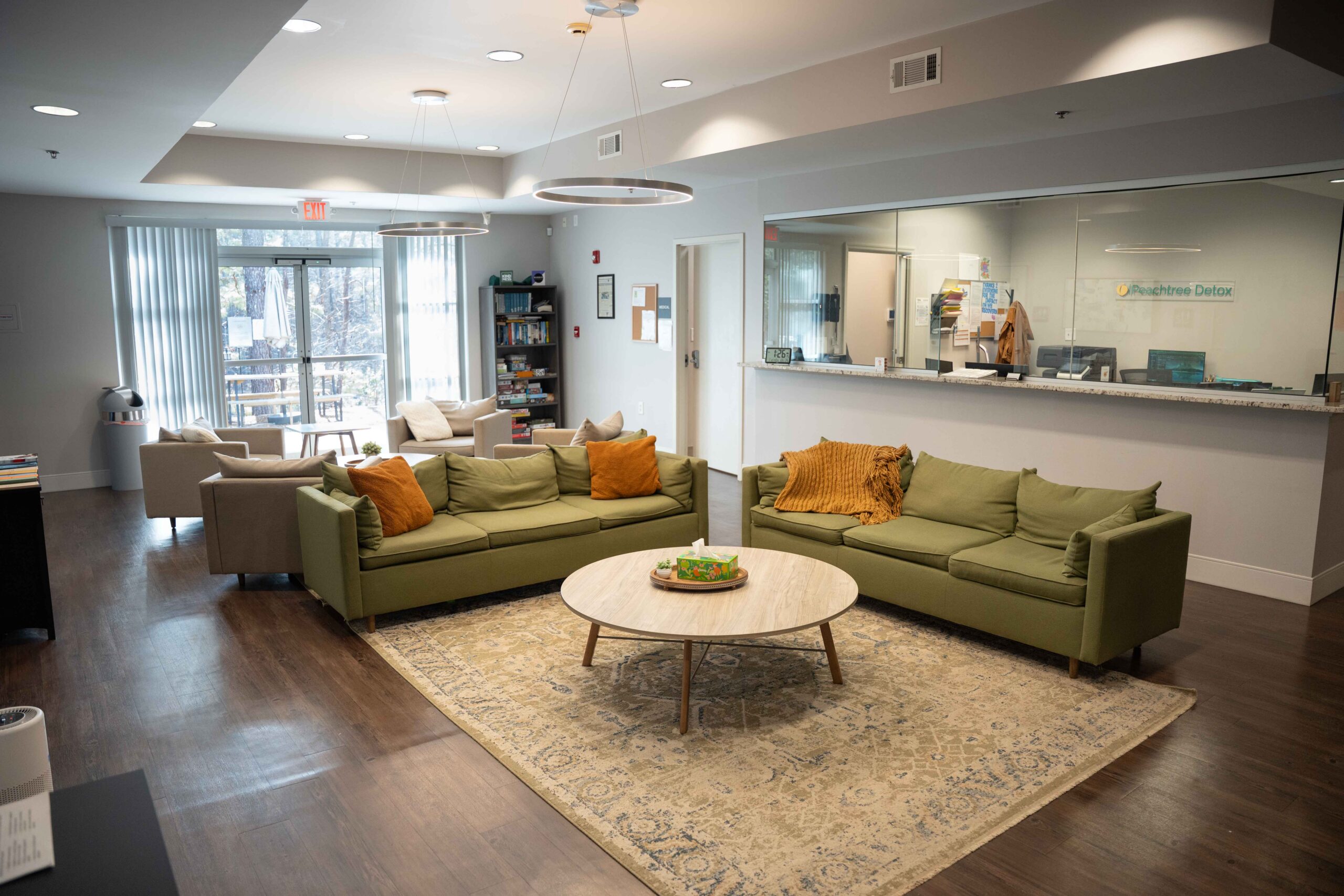 Common area at our treatment center.