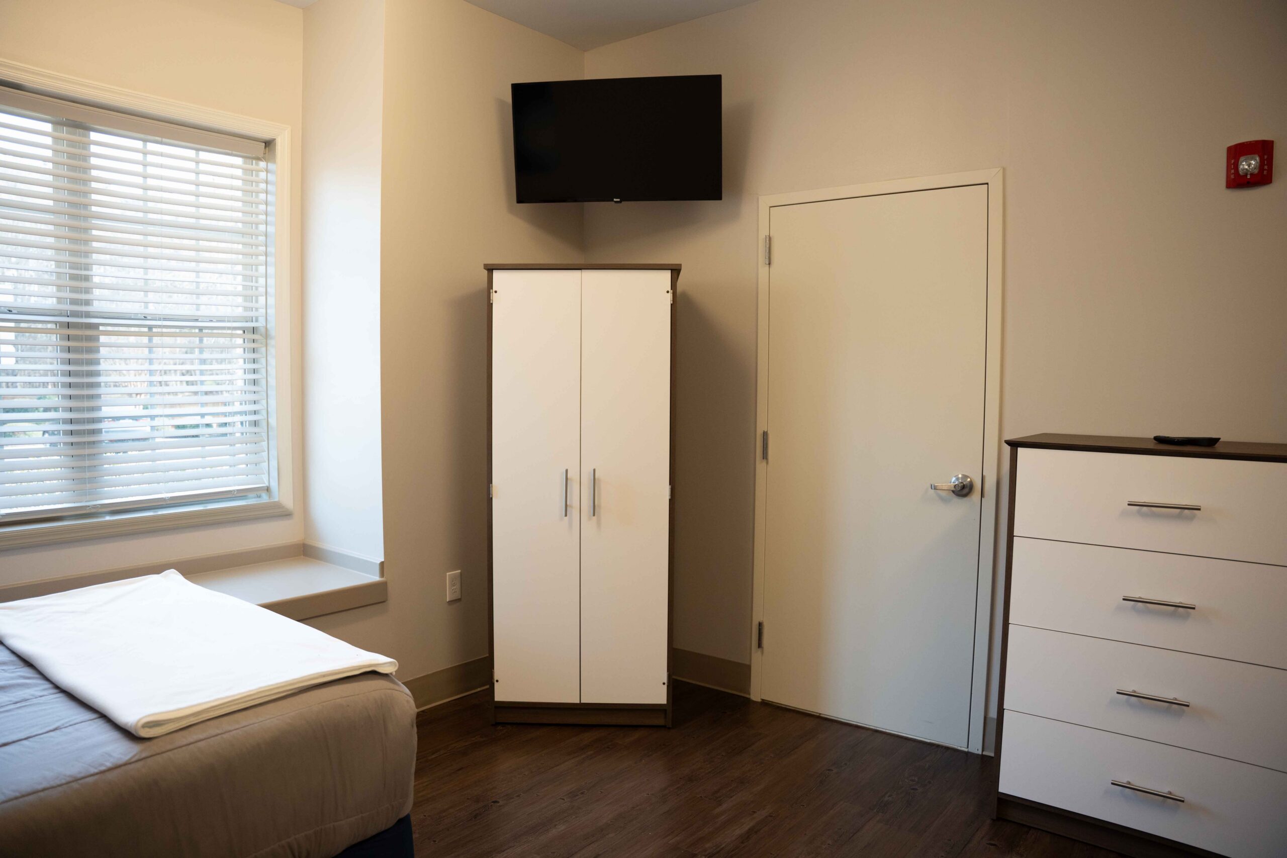 Bedroom area of our treatment center.