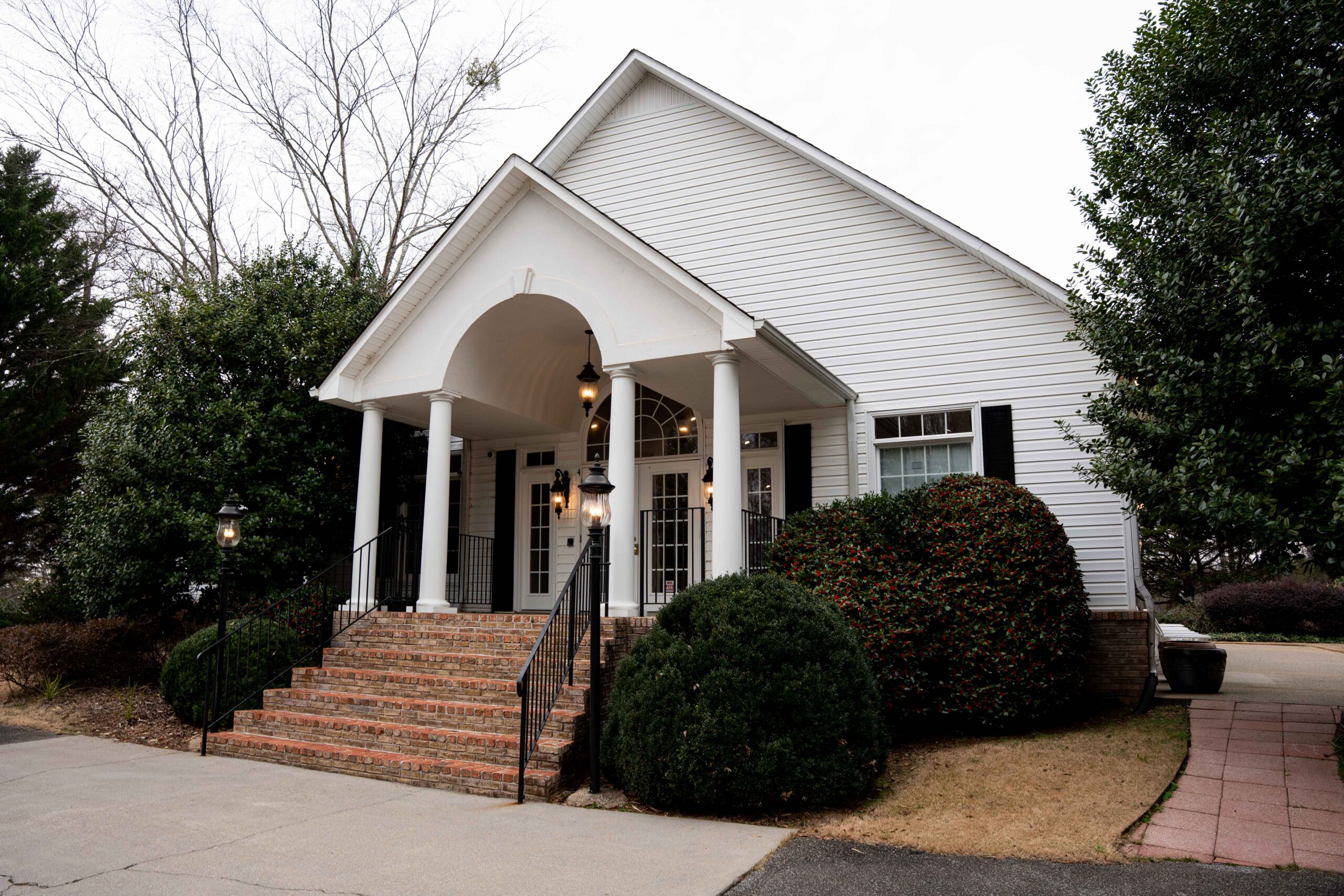 Entrance of our treatment center.