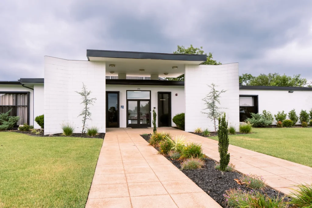 Entrance to our facility.