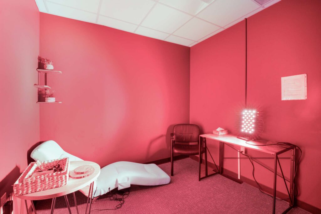 The treatment area at our facility.