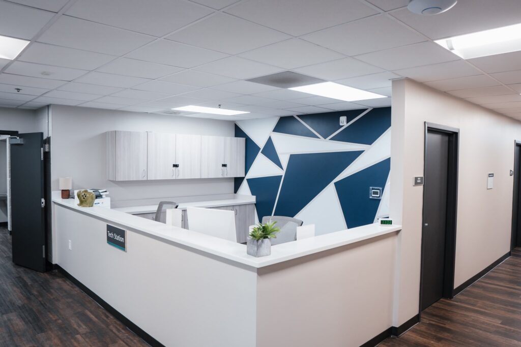 Office area of our facility.