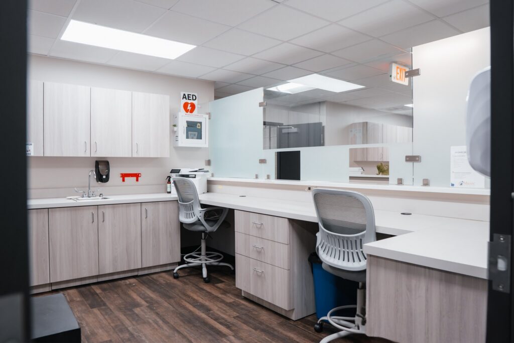 Office area of our facility.