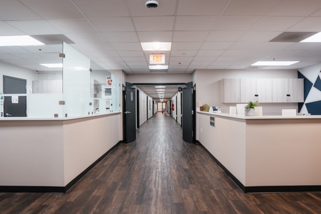 Common area at our facility.