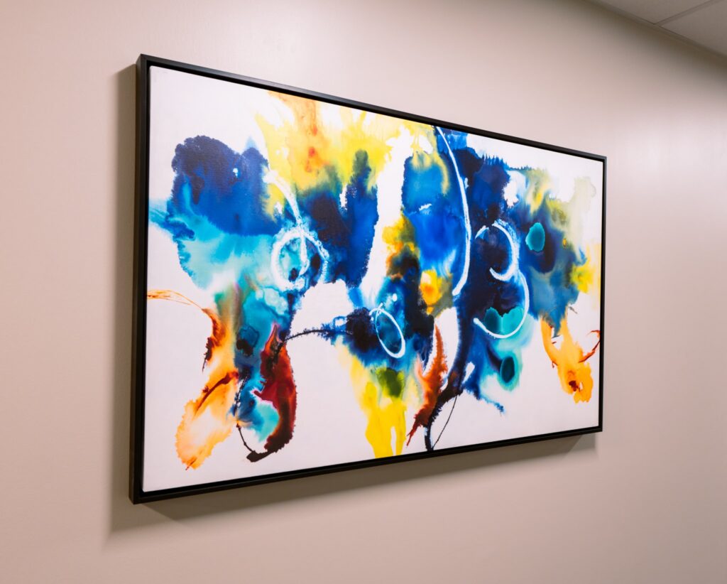 Art work at our facility.