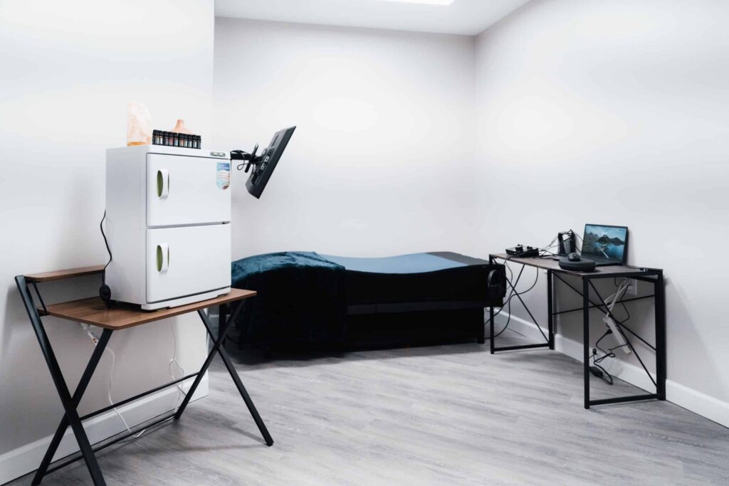 The treatment area at our facility.